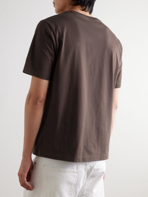 Relaxed-Fit Organic and Recycled Cotton-Jersey T-Shirt - BK Relaxed-Fit Organic and Recycled Cotton-Jersey T-Shirt - BK
