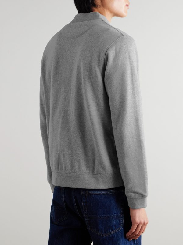 Cotton-Jersey Cardigan - BK Cotton-Jersey Cardigan - BK