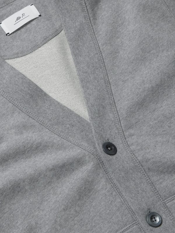 Cotton-Jersey Cardigan - CU Cotton-Jersey Cardigan - CU