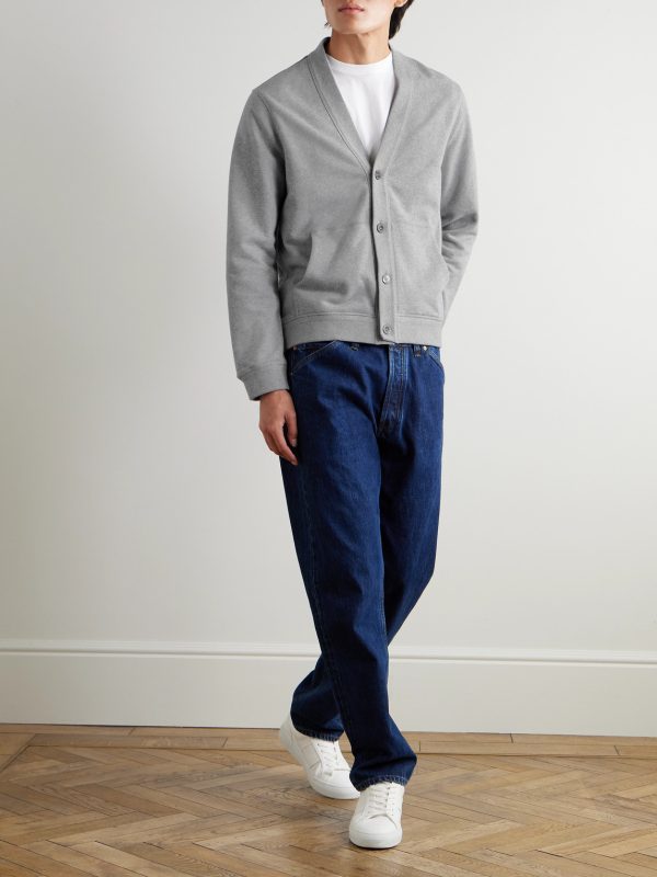 Cotton-Jersey Cardigan - OU Cotton-Jersey Cardigan - OU