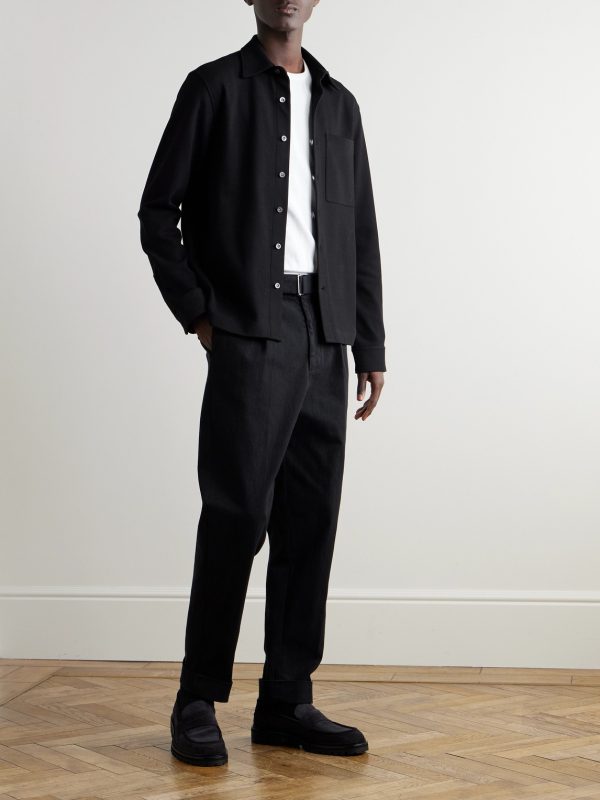 Cotton-Piqué Shirt - OU Cotton-Piqué Shirt - OU