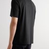 Relaxed-Fit Organic and Recycled Cotton-Jersey T-Shirt - BK Relaxed-Fit Organic and Recycled Cotton-Jersey T-Shirt - BK