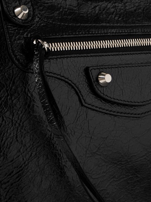 Le City Medium Arena Textured-Leather Tote - CU