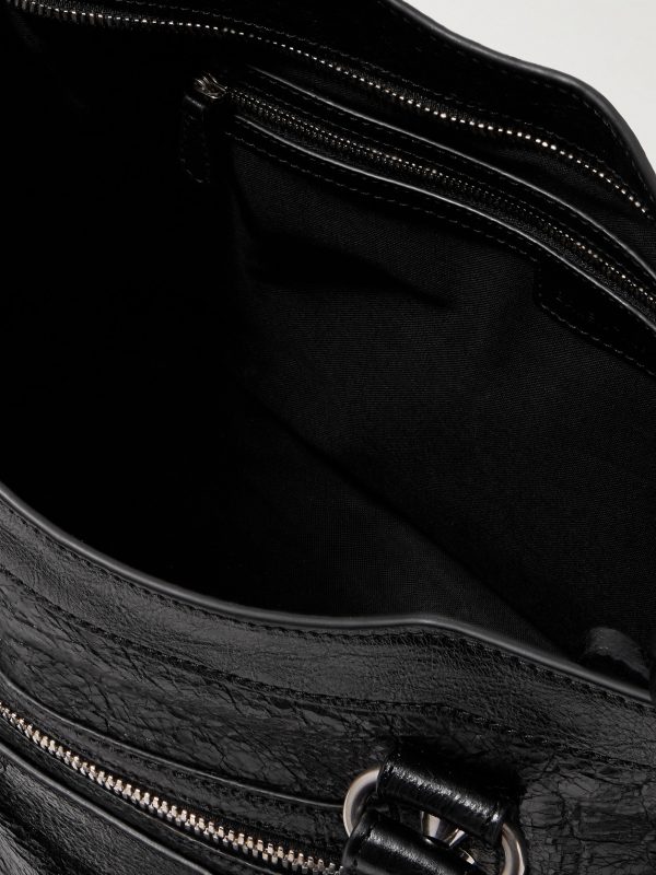 Le City Medium Arena Textured-Leather Tote - E1