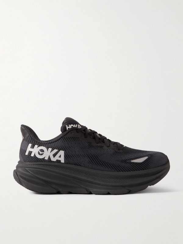 Clifton 9 Rubber-Trimmed Recycled-GORE-TEX Invisible Fit Sneakers Clifton 9 Rubber-Trimmed Recycled-GORE-TEX Invisible Fit Sneakers
