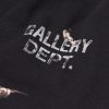 Flared Paint-Splattered Panelled Logo-Print Cotton-Jersey Sweatpants - CU Flared Paint-Splattered Panelled Logo-Print Cotton-Jersey Sweatpants - CU
