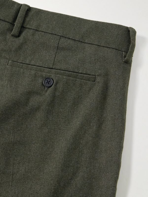 Bill 1067 Tapered Pleated Woven Chinos - E1 Bill 1067 Tapered Pleated Woven Chinos - E1