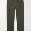 Bill 1067 Tapered Pleated Woven Chinos Bill 1067 Tapered Pleated Woven Chinos