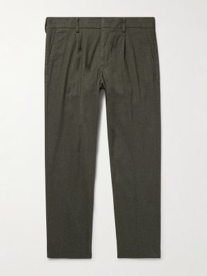 Bill 1067 Tapered Pleated Woven Chinos Bill 1067 Tapered Pleated Woven Chinos