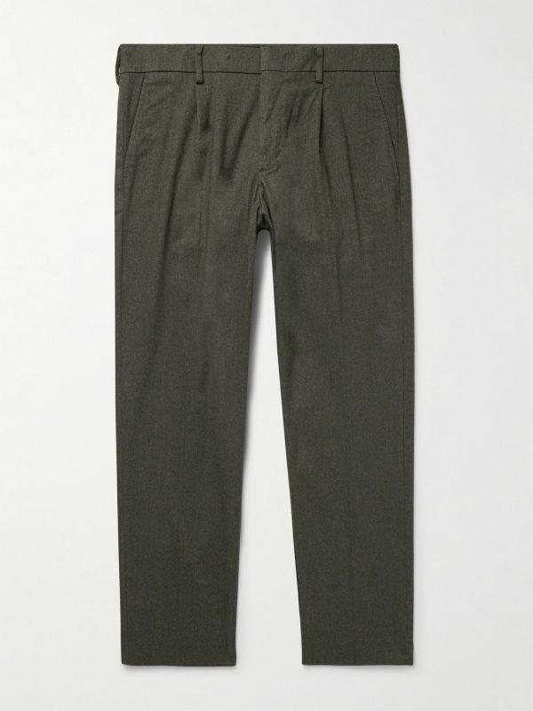 Bill 1067 Tapered Pleated Woven Chinos Bill 1067 Tapered Pleated Woven Chinos