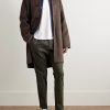 Bill 1067 Tapered Pleated Woven Chinos - OU Bill 1067 Tapered Pleated Woven Chinos - OU