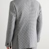 Slim-Fit Puppytooth Twill Suit Jacket - BK Slim-Fit Puppytooth Twill Suit Jacket - BK