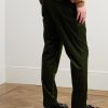 Slim-Fit Straight-Leg Cotton and Cashmere-Blend Corduroy Tuxedo Trousers - BK Slim-Fit Straight-Leg Cotton and Cashmere-Blend Corduroy Tuxedo Trousers - BK