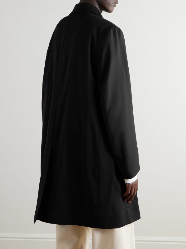 Wool Car Coat - BK