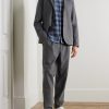 Daniel Tapered Pleated Organic Cotton-Blend Moleskin Trousers - OU Daniel Tapered Pleated Organic Cotton-Blend Moleskin Trousers - OU