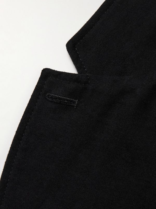 Organic Cotton-Blend Moleskin Suit Jacket - E1 Organic Cotton-Blend Moleskin Suit Jacket - E1