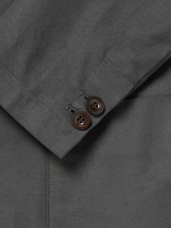 Organic Cotton-Blend Moleskin Suit Jacket - CU Organic Cotton-Blend Moleskin Suit Jacket - CU