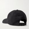 Logo-Appliquéd Shell Baseball Cap - BK