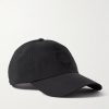 Logo-Appliquéd Shell Baseball Cap