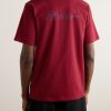 Howard Appliquéd Printed Organic Cotton-Jersey T-Shirt - BK