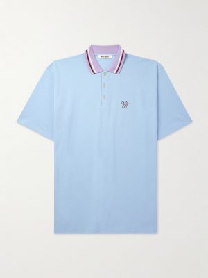 Logo-Embroidered Organic Cotton-Piqué Polo Shirt