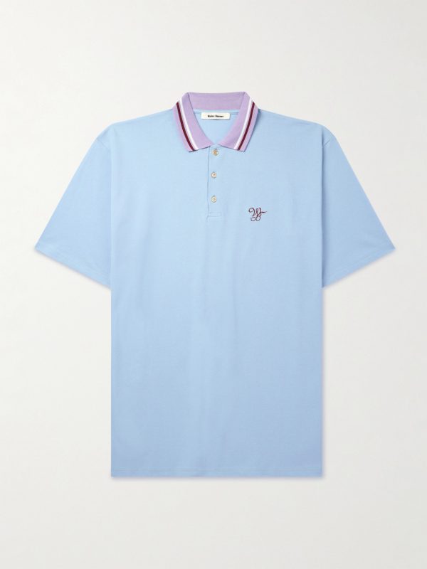 Logo-Embroidered Organic Cotton-Piqué Polo Shirt Logo-Embroidered Organic Cotton-Piqué Polo Shirt