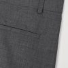 Straight-Leg Cropped Wool Trousers - CU Straight-Leg Cropped Wool Trousers - CU