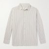 Striped Cotton-Poplin Shirt Striped Cotton-Poplin Shirt