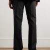 Straight-Leg Pleated Virgin Wool and Mohair-Blend Suit Trousers - BK Straight-Leg Pleated Virgin Wool and Mohair-Blend Suit Trousers - BK