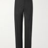Straight-Leg Pleated Virgin Wool and Mohair-Blend Suit Trousers Straight-Leg Pleated Virgin Wool and Mohair-Blend Suit Trousers