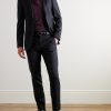 Philip Slim-Fit Straight-Leg Wool-Flannel Suit Trousers - OU Philip Slim-Fit Straight-Leg Wool-Flannel Suit Trousers - OU