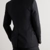 Slim-Fit Wool-Flannel Suit Jacket - BK Slim-Fit Wool-Flannel Suit Jacket - BK