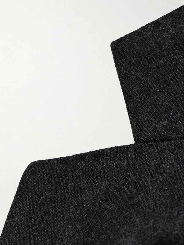 Slim-Fit Wool-Flannel Suit Jacket - E1 Slim-Fit Wool-Flannel Suit Jacket - E1