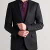 Slim-Fit Wool-Flannel Suit Jacket - FR Slim-Fit Wool-Flannel Suit Jacket - FR