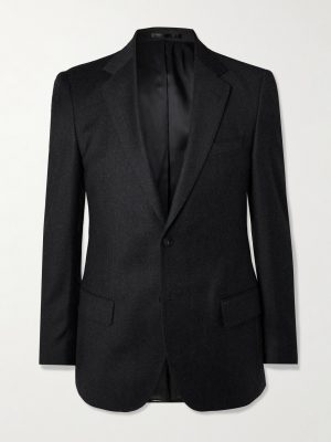 Slim-Fit Wool-Flannel Suit Jacket