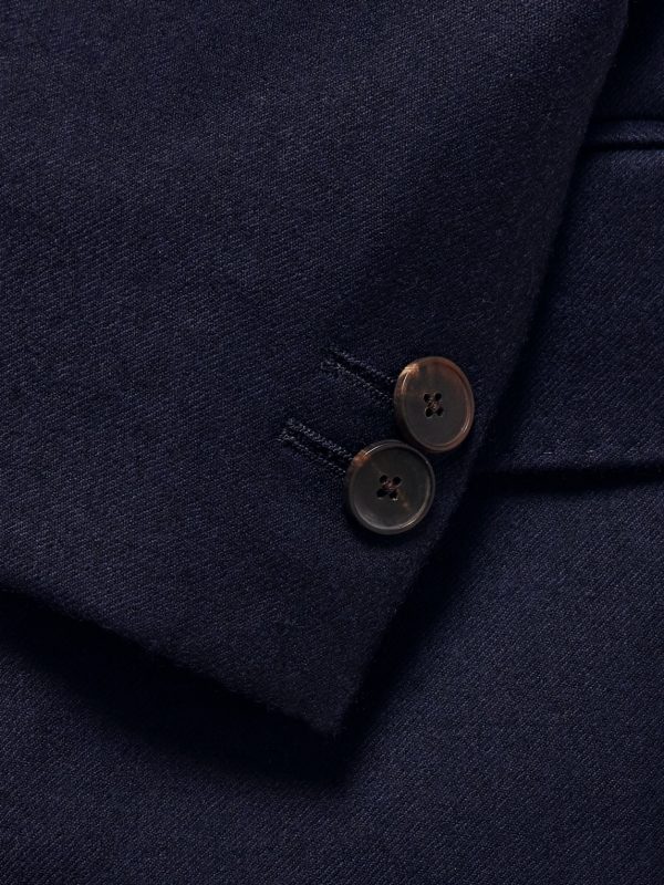 Slim-Fit Wool-Flannel Suit Jacket - CU Slim-Fit Wool-Flannel Suit Jacket - CU