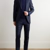 Slim-Fit Wool-Flannel Suit Jacket - OU Slim-Fit Wool-Flannel Suit Jacket - OU