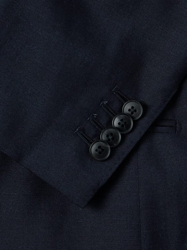 Slim-Fit Wool, Linen and Silk-Blend Suit Jacket - CU Slim-Fit Wool, Linen and Silk-Blend Suit Jacket - CU