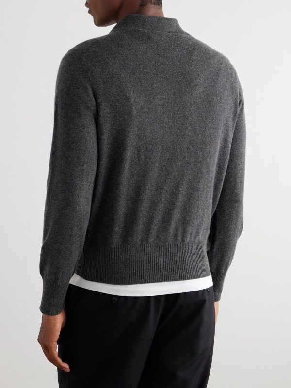 Cashmere Polo Shirt - BK Cashmere Polo Shirt - BK