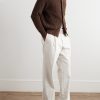 Slim-Fit Ribbed Cashmere Cardigan - OU Slim-Fit Ribbed Cashmere Cardigan - OU