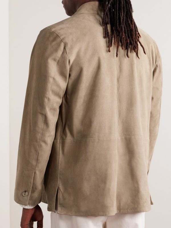 Suede Jacket - BK Suede Jacket - BK