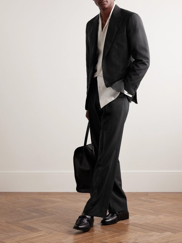Slim-Fit Wool, Mohair and Linen-Blend Suit Jacket - OU Slim-Fit Wool, Mohair and Linen-Blend Suit Jacket - OU