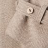 Belted Herringbone Wool Coat - E1 Belted Herringbone Wool Coat - E1