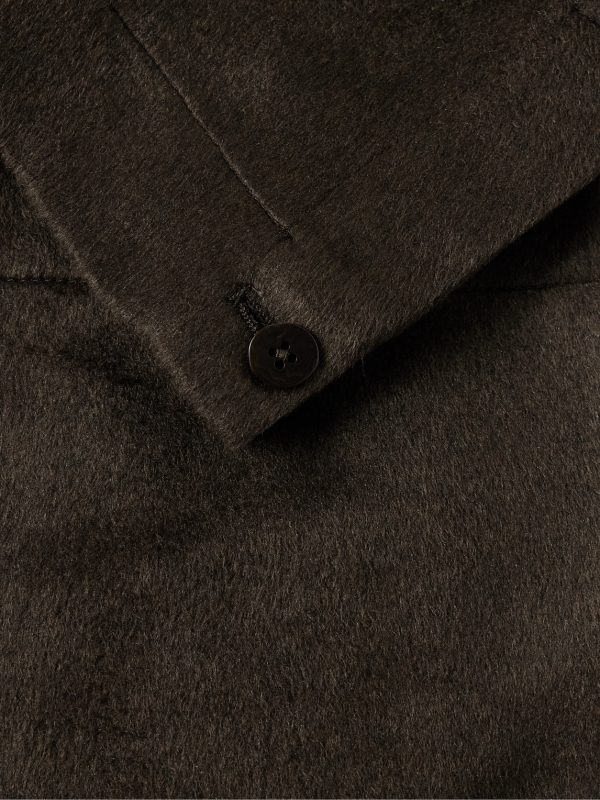 Unstructured Brushed-Silk Blazer - CU