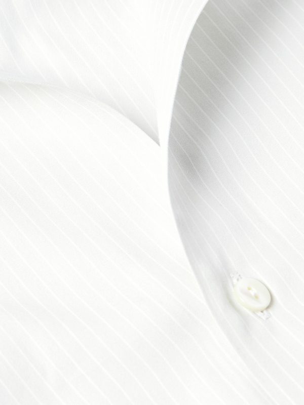 Striped Cotton-Twill Shirt - CU