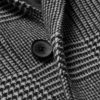 Checked Virgin Wool-Blend Coat - CU