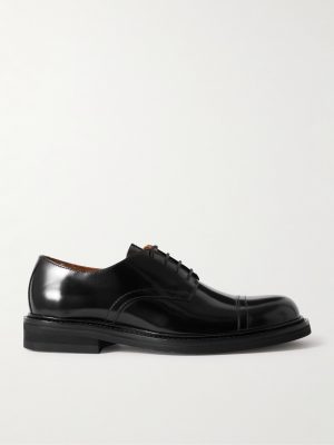 Jacques Glossed-Leather Derby Shoes