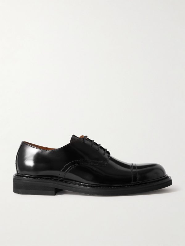 Jacques Glossed-Leather Derby Shoes Jacques Glossed-Leather Derby Shoes
