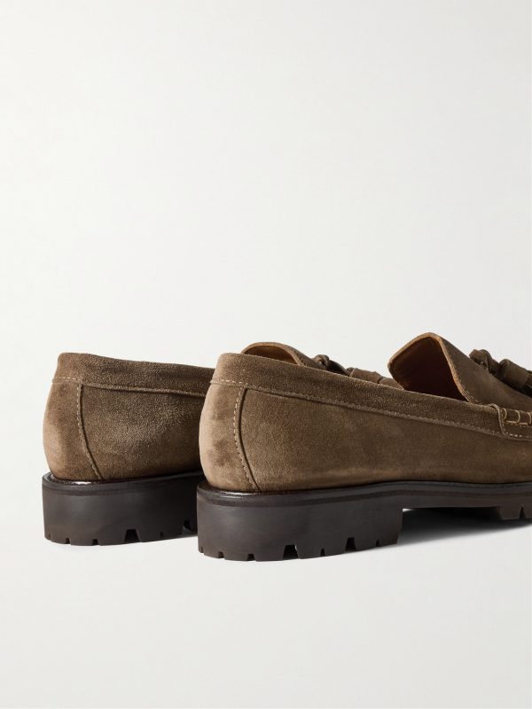 Scott Tasselled Suede Loafers - BK Scott Tasselled Suede Loafers - BK