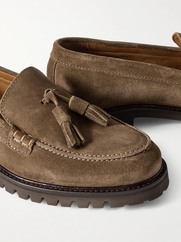 Scott Tasselled Suede Loafers - CU Scott Tasselled Suede Loafers - CU